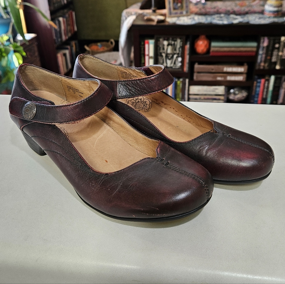 Taos Leather Mary Janes